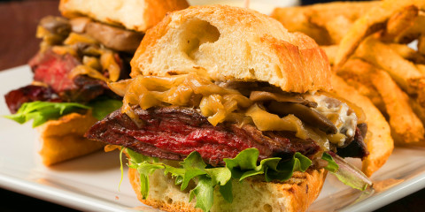 Blue Haven NYC Steak Sandwich