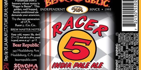 Racer 5 IPA by Bear Republic